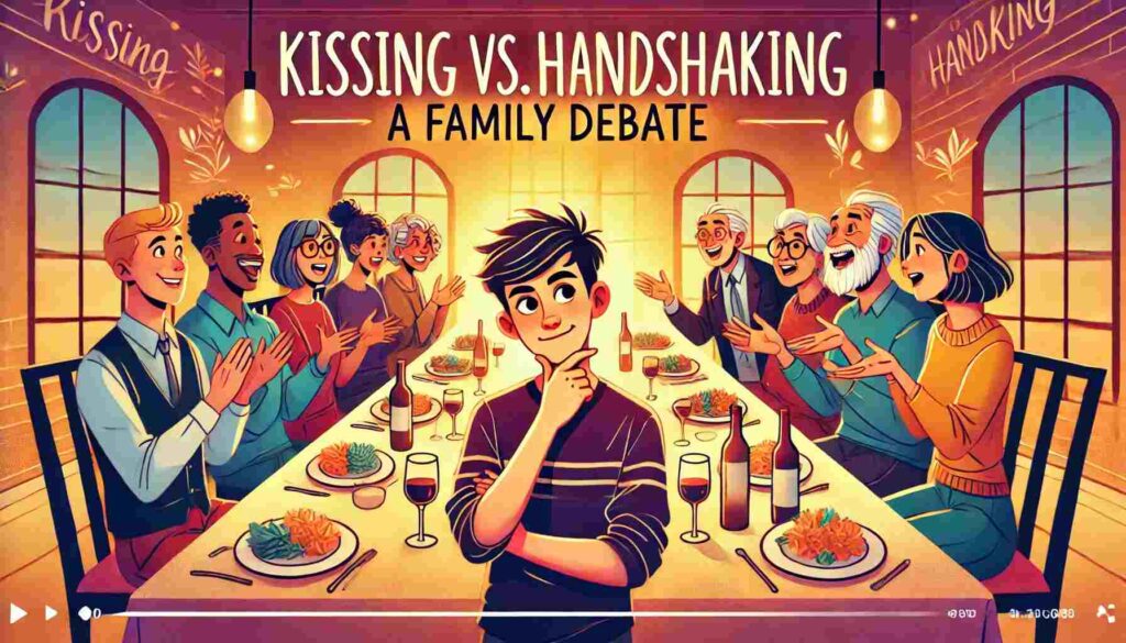 Kissing vs. Handshaking