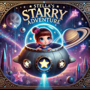 Stella's Starry Adventure in a space ship