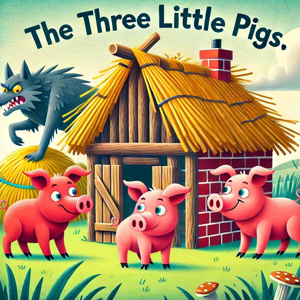 The Three Little Pigs Story Poster