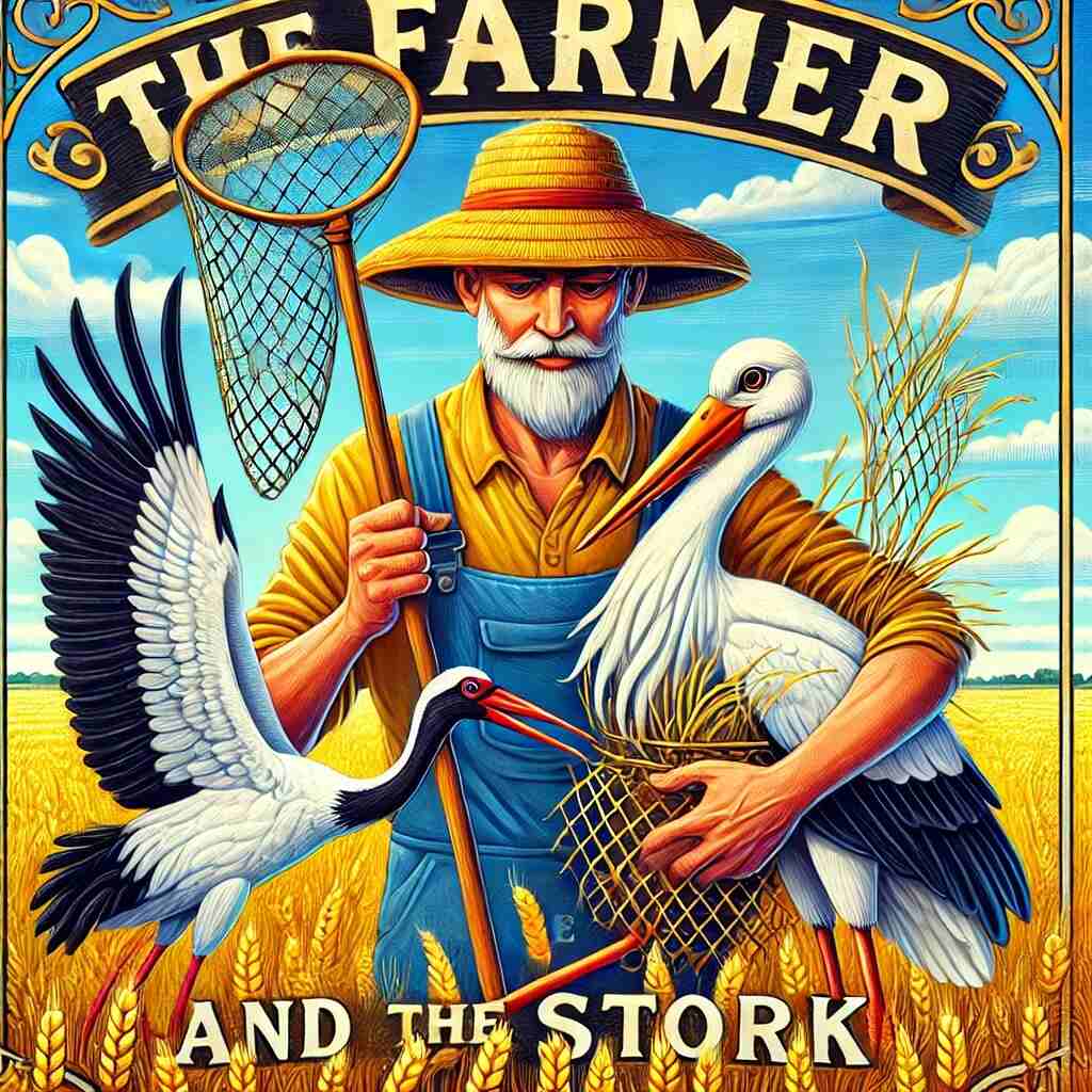 The Farmer and the Stork Story Poster