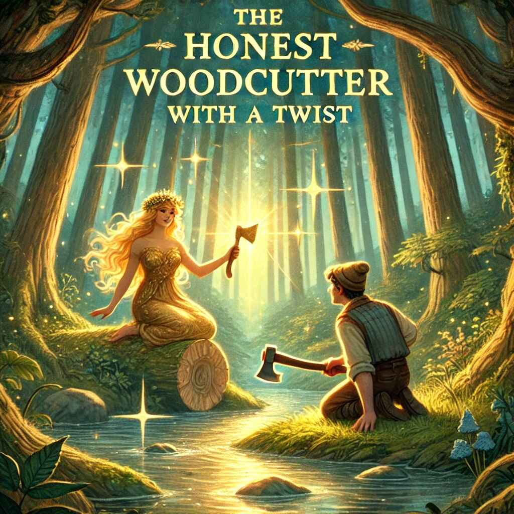 The Honest Woodcutter Story Poster